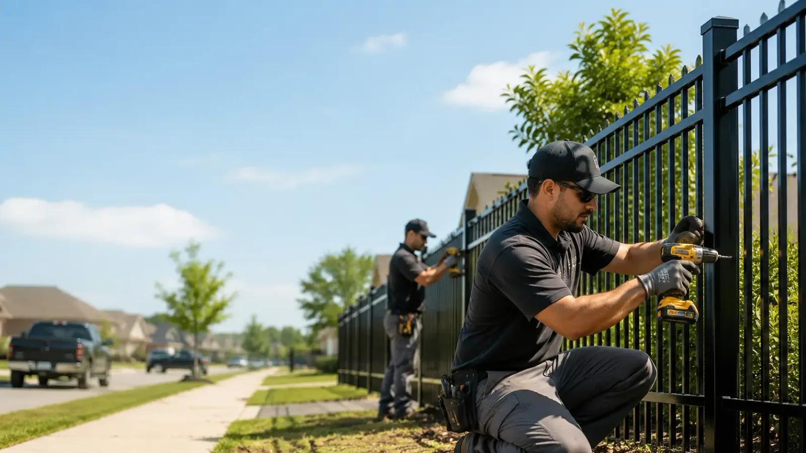 Metal Fence Installation in Berkshire, MA
